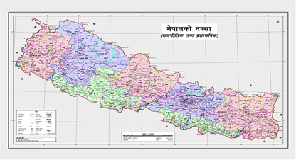 कक्षा ८ र ११ को पाठ्यक्रममा नयाँ नक्सा समावेश !