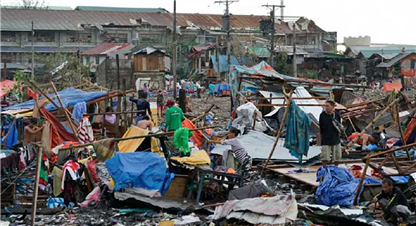 फिलिपिन्समा आँधीबाट करिब २०८ जनाको मृत्यु, ४ लाख मानिस प्रभावित 