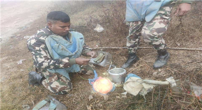 बुडोल र जिबा खोलामा राखिएको बम सेनाद्धारा डिस्पोज !